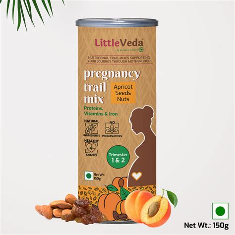 Pregnancy Trail Mix - Apricot Seeds & Nuts - Trimester 1&2 150g ...