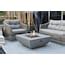 Elementi Westport 34-in 50000-BTU Grey Concrete Propane Gas Fire Pit at ...