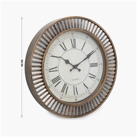 Buy Casablanca Trance Round Wall Clock from Home Centre at just INR 1299.0