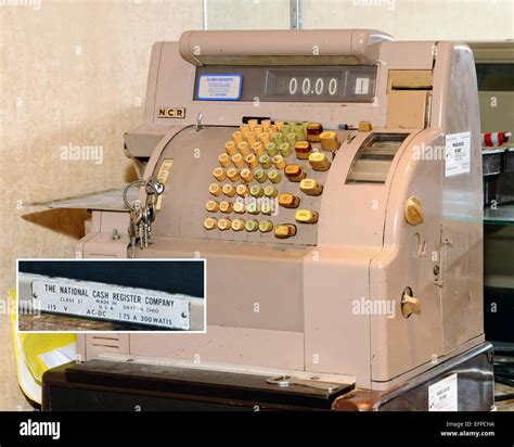 VINTAGE NCR CASH REGISTER Stock Photo: 78554150 - Alamy