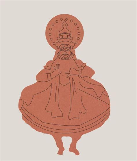 Pre-Marked Yakshagana /Lippan base