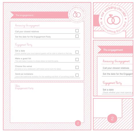 Printable Wedding Planner Book