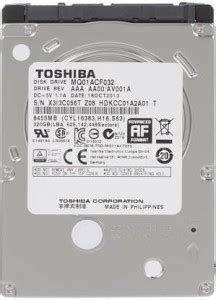 TOSHIBA HDD2H23 320 GB Laptop Silver SATA II Internal Hard Disk Drive ...