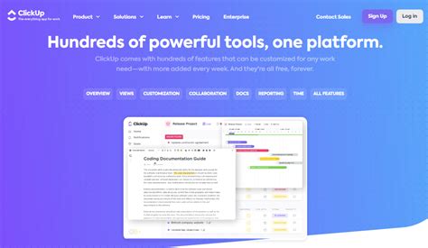 ClickUp Features 的图像结果