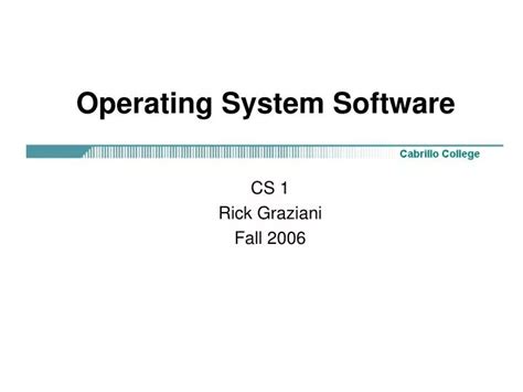 Image result for Presentation On Operating System Software