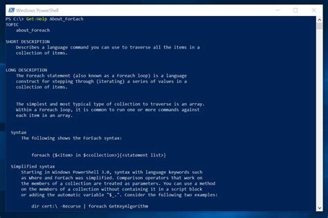 Image result for Foreach PowerShell Examples