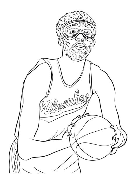 Image result for NBA Coloring Pages