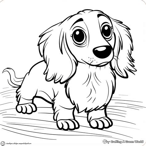 Weiner Dog Coloring Pages [2025]