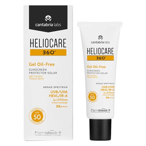 Heliocare 360° Gel Oil free dry touch 50ml - Derma Express MX