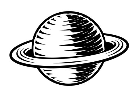 Saturn vector Illustration 16624832 Vector Art at Vecteezy