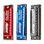 East top Harmonica, Blues Diatonic Armonica Mouth Organ Key of C, 10 ...