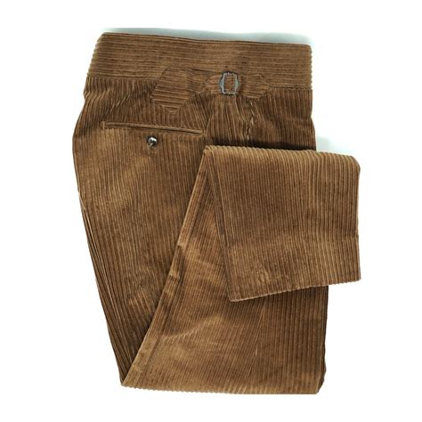Milk Chocolate Brown Corduroy Trousers | Corduroy pants men, Tshirt ...