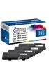 Toner Premium Cartouche - x4 Toners - 593-BBBU RD80W (Noir + Cyan ...