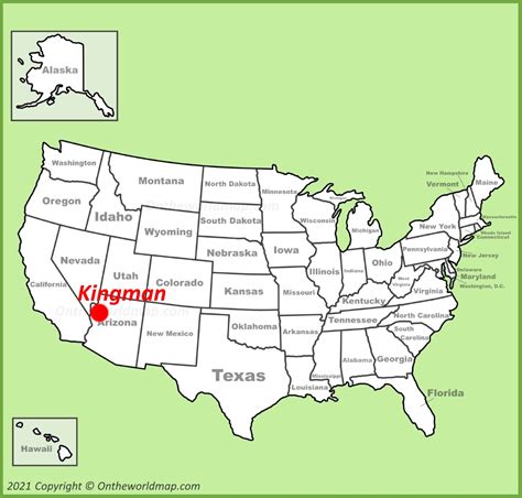 Kingman Map | Arizona, U.S. | Discover Kingman with Detailed Maps