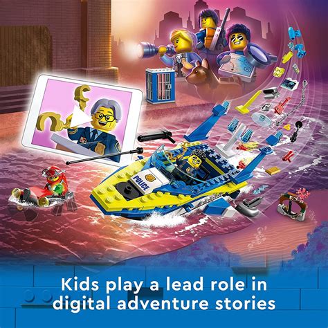 Buy LEGO City Water Police Detective Missions Building Kit for Ages 6 ...