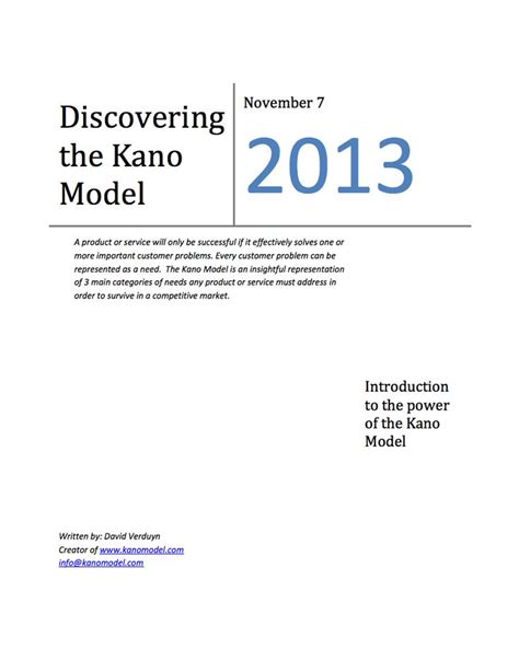 Kano Model Explained 的图像结果