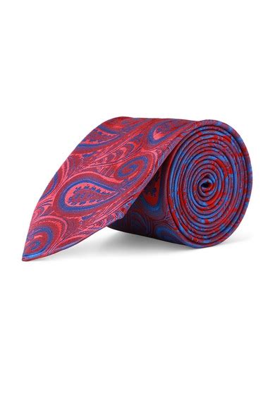 Buy Men Red Patterned Tie Online - 167539 | Peter England