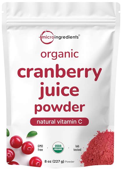 Sustainably US Grown, Organic Cranberry Juice Powder Sri Lanka | Ubuy