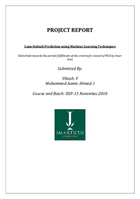 Loan Default Prediction Using Python 的图像结果