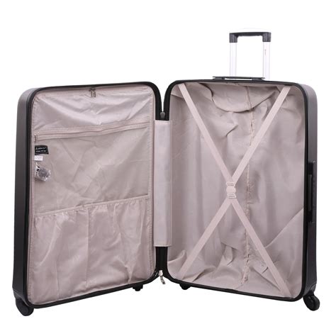 Aerolite (79x58x31cm) Large Hard Shell Suitcase with 4 Wheel 29 ...