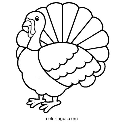 Turkey Coloring Pages