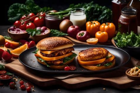 Premium AI Image | food photography