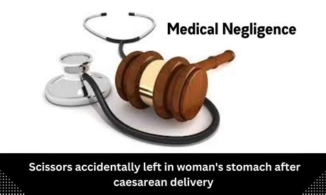 Forceps allegedly left in patient's stomach after cesarian delivery