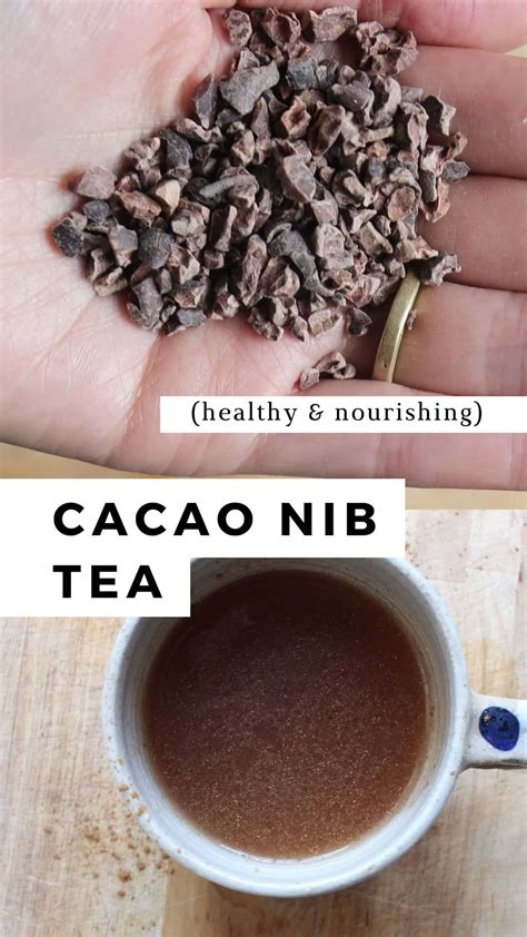 Simple and Nourishing Cacao Nib Tea Recipe - Documenting Simple Living