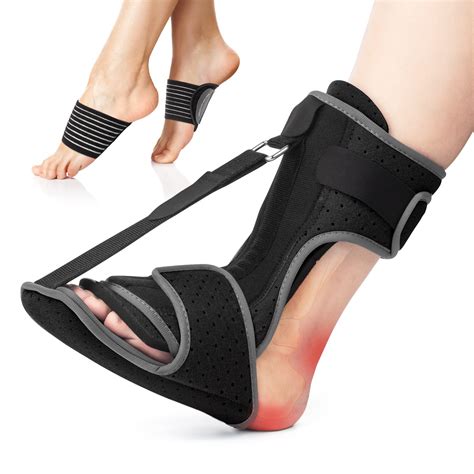 Plantar Fasciitis Night Splint Adjustable Plantar Fasciitis Brace With ...