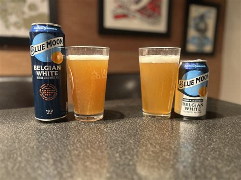 Blue Moon NA Belgian White - NA Beer Reviews