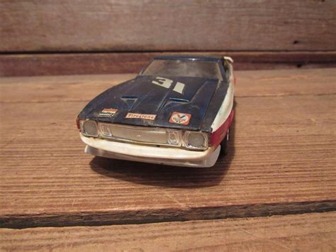 Vintage Custom FORD MUSTANG Built Plastic Model Kit - JUNKYARD PARTS! | eBay