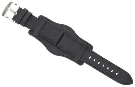 Buy Vintage 194622mm German Aviator Watch Strap Swiss Army Black ...