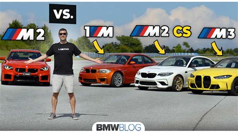 2023 BMW M2 vs M2 CS vs M3 Competition vs 1M - The Ultimate Review
