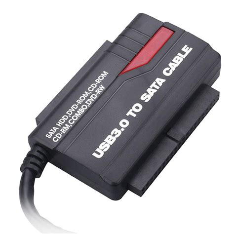 SATA to USB 3.0 Adapter DC Power Interface IDE Interface for Hard Driv ...