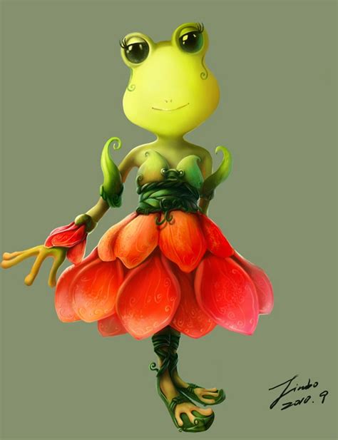 画青蛙公主,怎么画艾莎公主 - 伤感说说吧