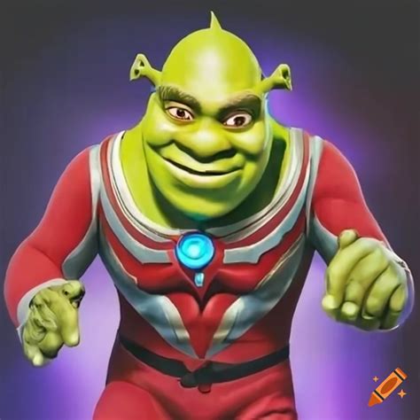 Meme of ultraman shrek