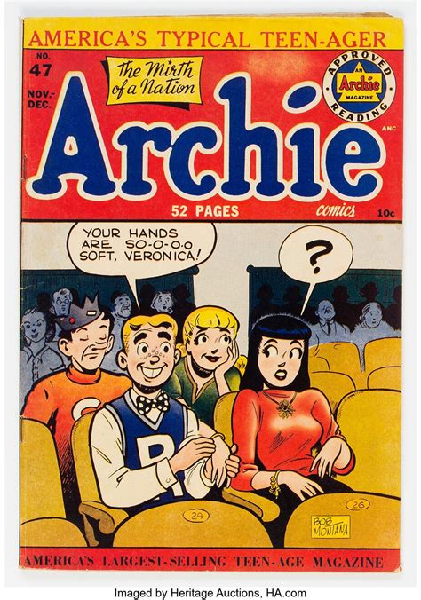 Image result for Archie Comics 1950s