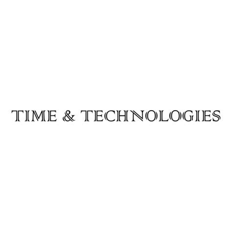 Time & Technologies Logo PNG Vector (CDR) Free Download
