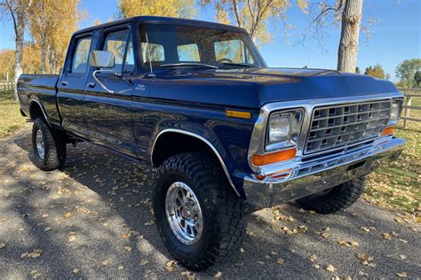 1979 Ford F-250 Custom Crew Cab 4x4 4-Speed for sale on BaT Auctions - closed on December 2 ...