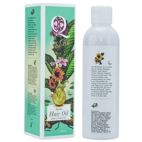 Regrow Your Hair with Qaadu Herbal Hair Oil