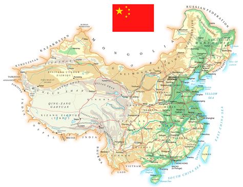 China Map - Guide of the World