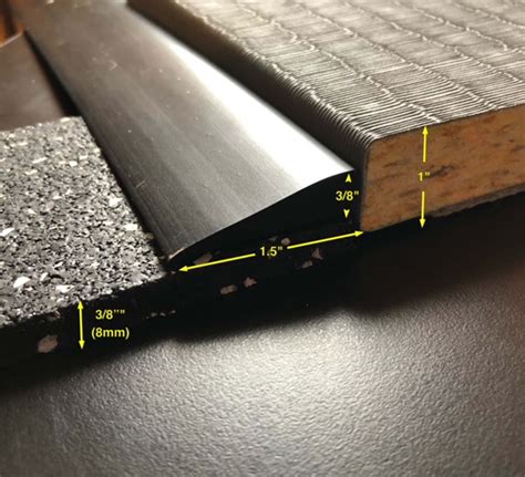 Rubber Floor Transition Reducer Piece