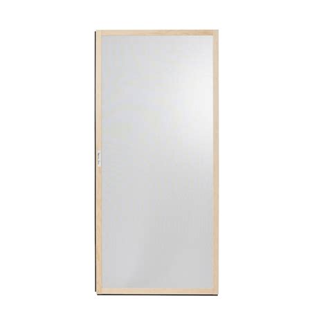 Pella Lifestyle Series InView Left-hand Sliding Screen door 36-in x 77 ...
