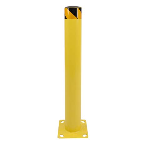 Buy BISupplySafety Bollard Post Parking Barrier 1 Pack - 36in Yellow ...