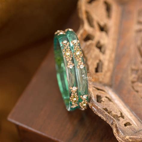 Colorful Glass Bangle Medley – Spectrum Splendor Collection – Shrivha