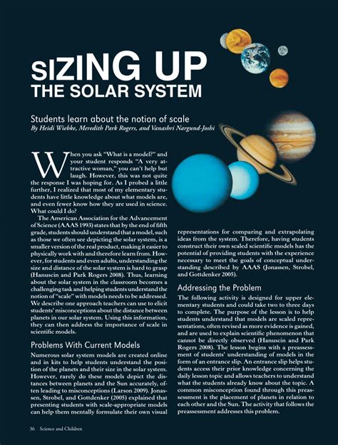 Solar System Scale 的图像结果