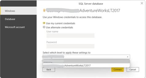 Image result for Power BI Connect to SQL Server Database