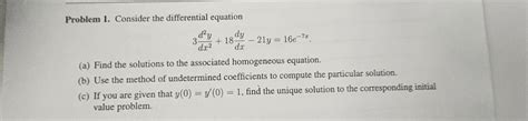 Image result for Associated Homogeneous Equation