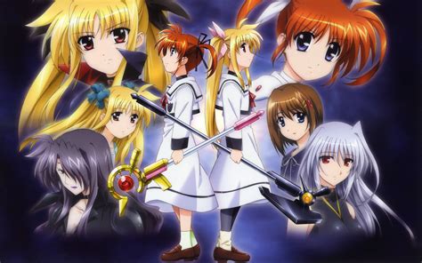 Download Anime Magical Girl Lyrical Nanoha HD Wallpaper