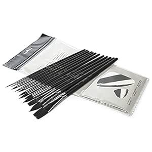 ARTIFY art supplies ARTIFY 12 Pieces Watercolor Paint Brushes ...
